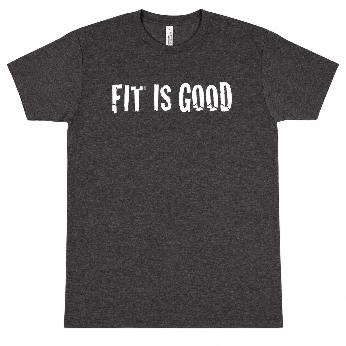 FIT IS GOOD Tee — Charcoal